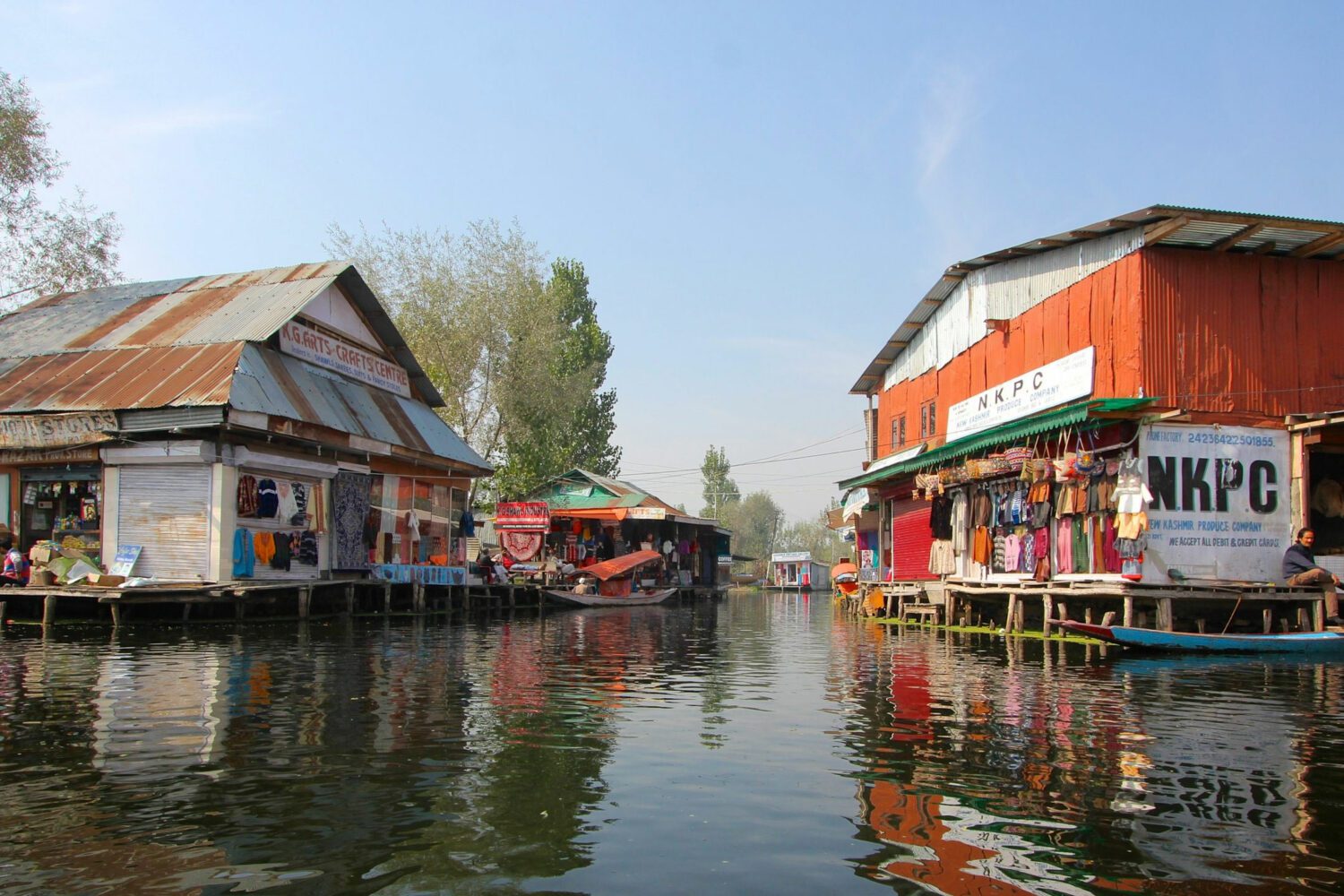 Dal Lake Floating Market